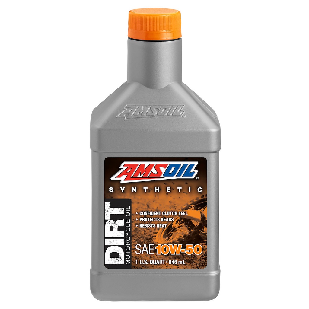 AMSOIL 10W-50 Dirt Bike Oil زيت دراجات نارية للطرق الوعرة  من أمزويل