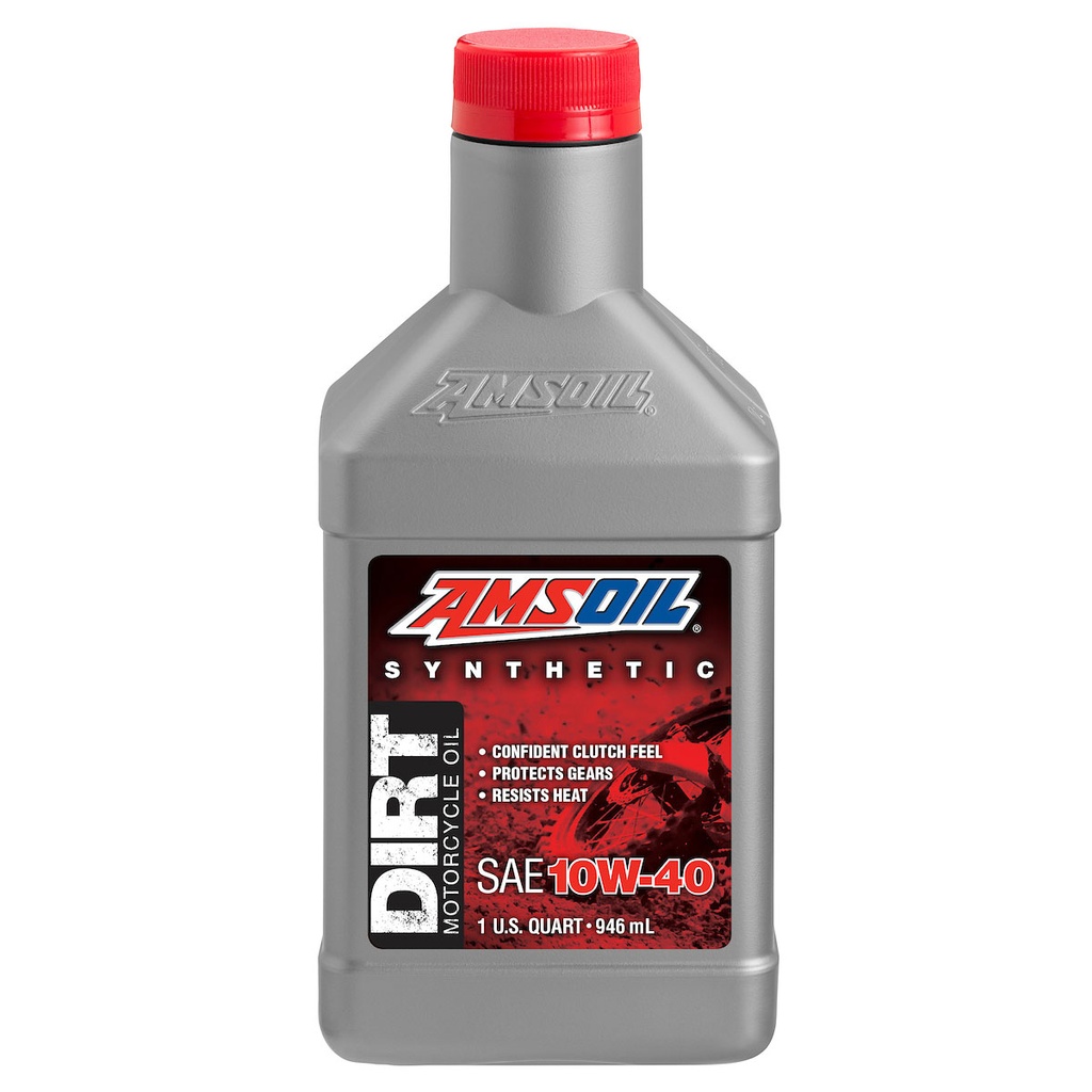 AMSOIL 10W-40 Dirt Bike Oil زيت دراجات نارية للطرق الوعرة  من أمزويل