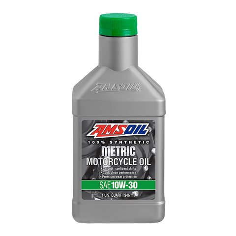 AMSOIL 10W-30 Metric Motorcycle Oil زيت دراجات نارية (متري) من امزويل