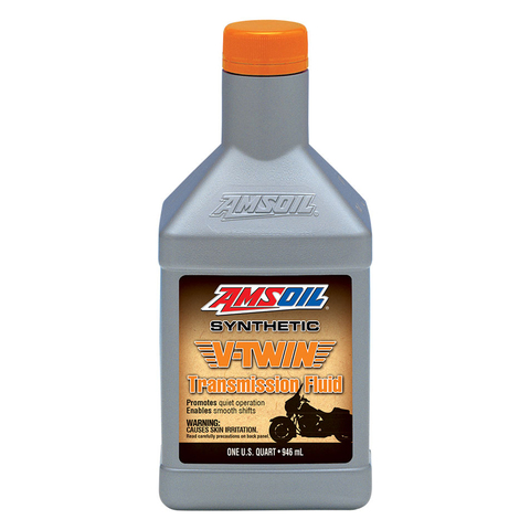 AMSOIL V-Twin Transmission Fluid زيت ناقل الحركة أمزويل للدراجات