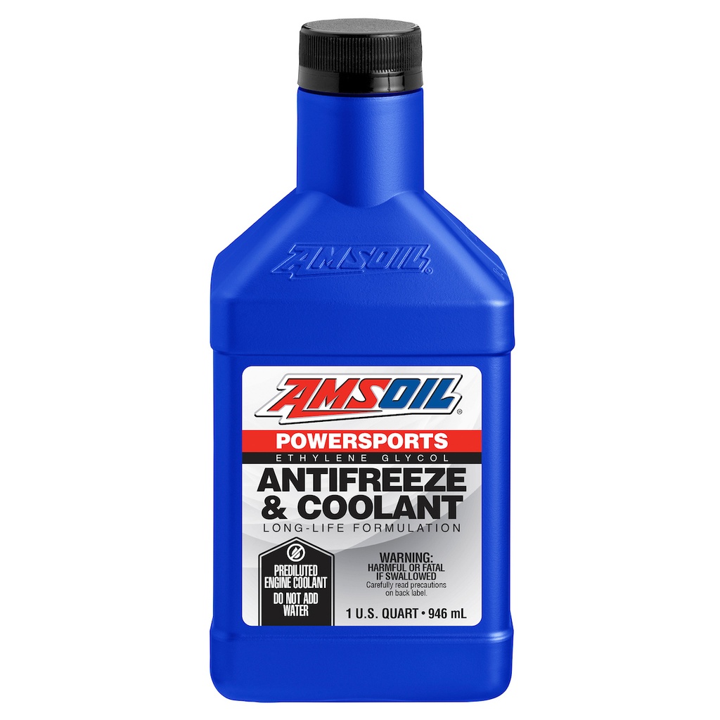AMSOIL Powersports Antifreeze & Coolant سائل تبريد ومضاد تجمد المركبات الباور سبورت من امزويل