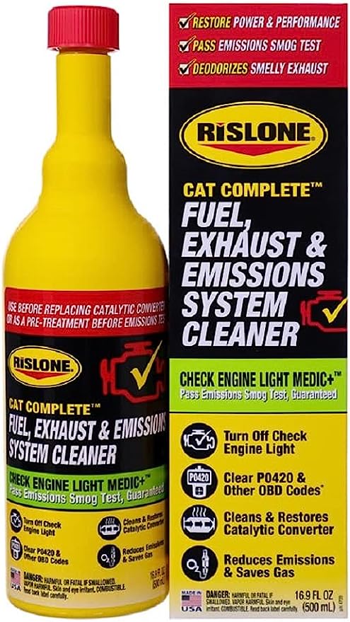 Rislone Fuel, Exhaust & Emission System Cleaner منظف نظام الوقود والعادم والانبعاثات – ريسلون