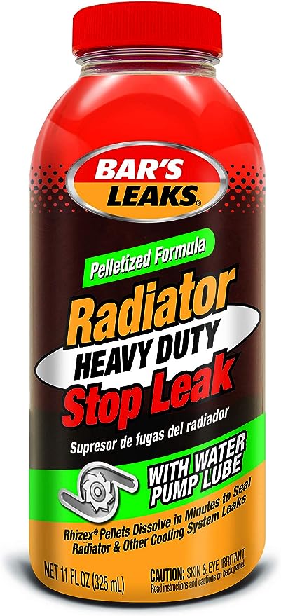 Bar Leaks Radiator Heavy Duty Stop Leak مادة إيقاف تهريب الرديتر الثقيلة من بارز ليكس