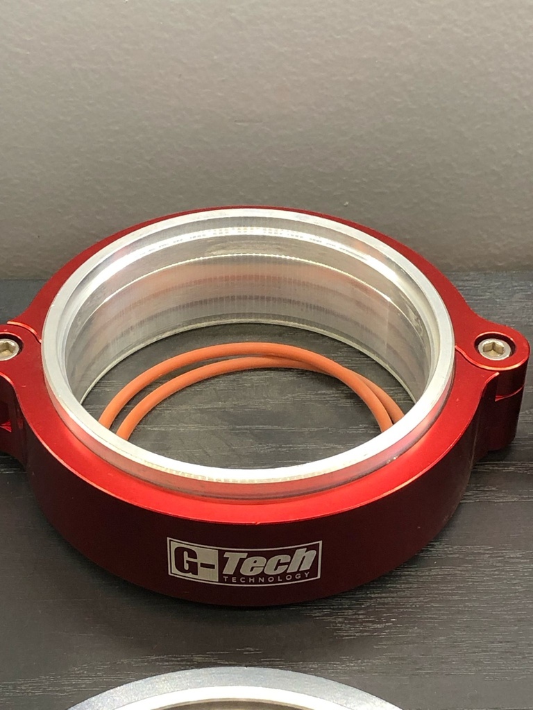 G-Tech 4 Inch V-Band Red جي-تك في-باند