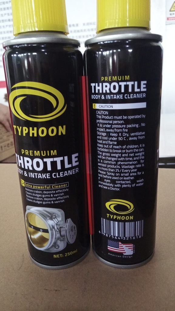 Typhoon Throttle Body Cleaner تايفون منظف الثروتل بدي
