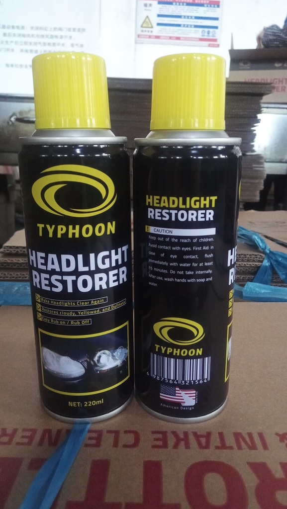 Typhoon Headlight Restorer تايفون مُرمّم المصابيح الأمامية
