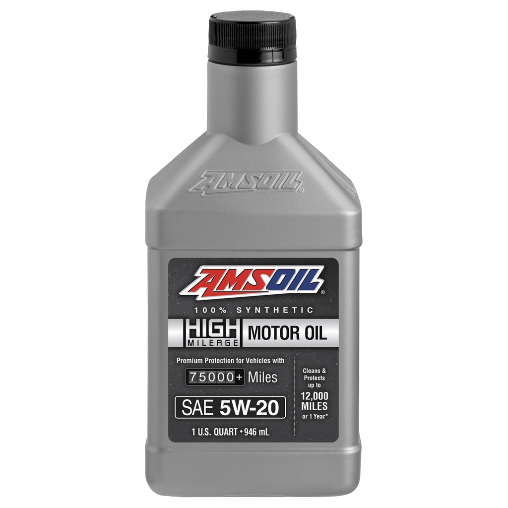 AMSOIL 5W-20 High Mileage Motor Oil زيت مكينة عالي الكيلومترات من امزويل