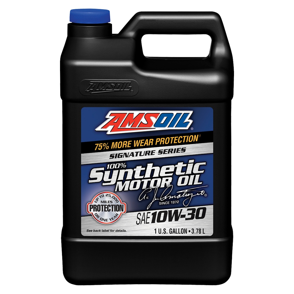 AMSOIL Signature Series 10W-30 Motor Oil Gallon زيت مكينة سيجنتشر من امزويل (جالون)