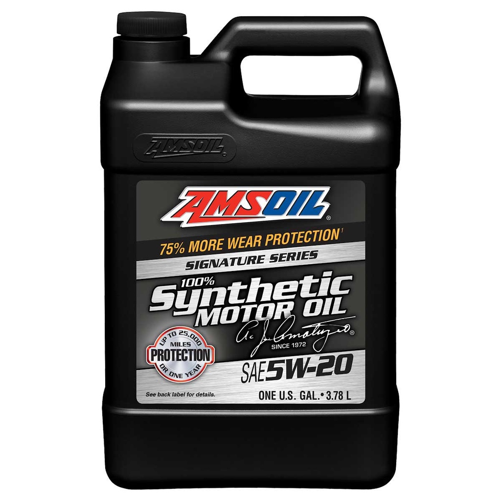 AMSOIL Signature Series 5W-20 Motor Oil Gallon  زيت مكينة سيجنتشر من امزويل (جالون)
