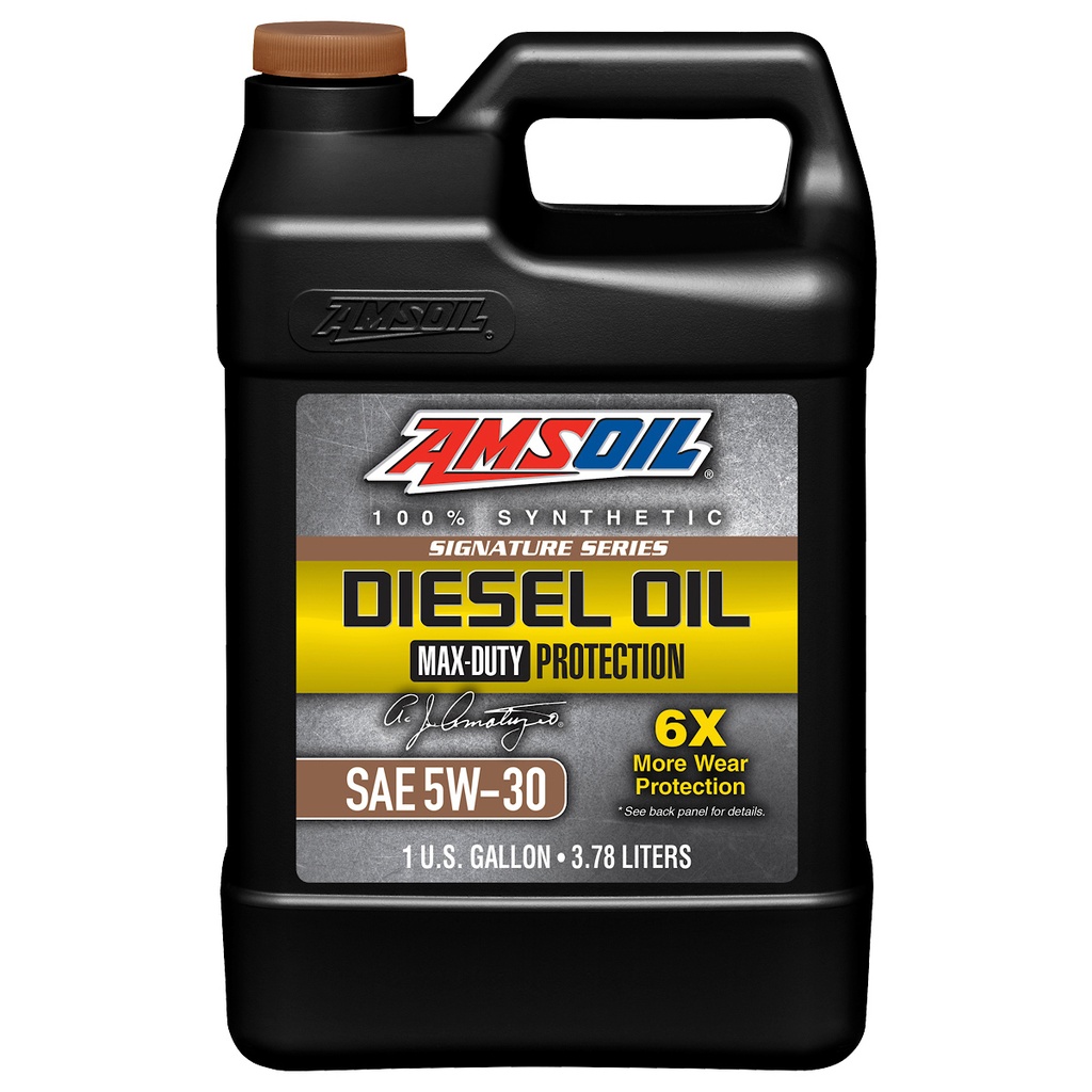 AMSOIL 5W-30 Signature Max-Duty Diesel Oil Gallon