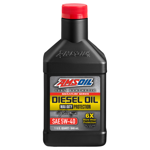 AMSOIL [DEOQT] 5W-40 Signature Max-Duty Diesel Oil زيت ديزل سيجنتشر من امزويل