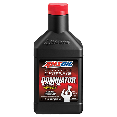 AMSOIL DOMINATOR 2-Stroke Racing Oil زيت سباق ثنائي الأشواط دوميناتور من أمزويل