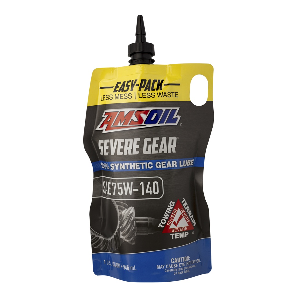 AMSOIL SEVERE GEAR 75W-140 Easy Pack زيت باكاتس من امزويل (إيزي باك)