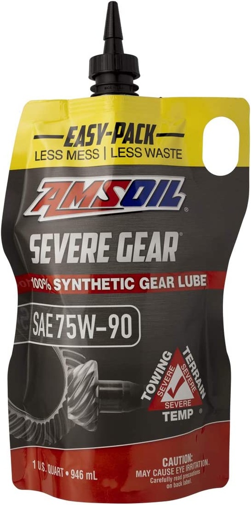 AMSOIL SEVERE GEAR 75W-90 Easy Pack زيت باكاتس من امزويل (إيزي باك)