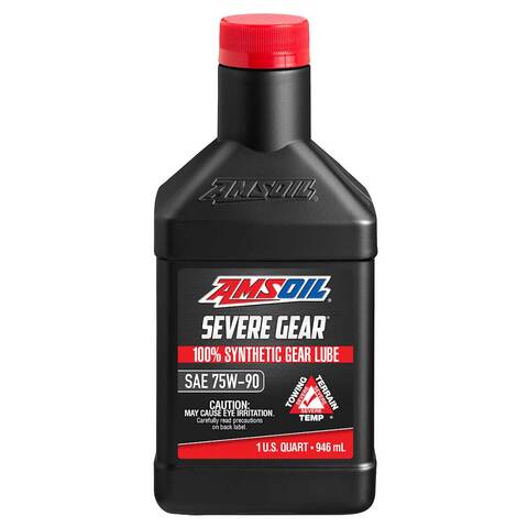 AMSOIL 75W-90 SEVERE GEARزيت باكاتس من امزويل (زجاجة)
