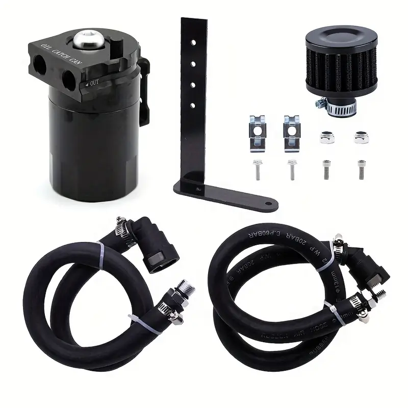 Ford 5.0 Oil Catch Can - Black