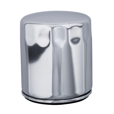 AMSOIL Chrome Motorcycle Oil Filters-EAOM134C