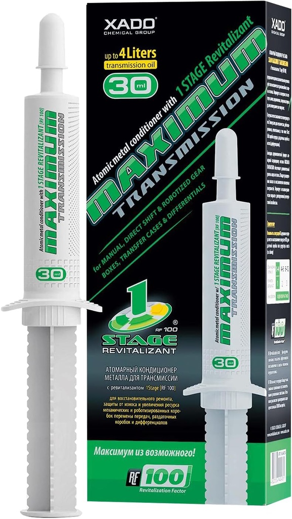 XADO 30ml (Manual Gear) Automic Metal Conditioner with Maximum 