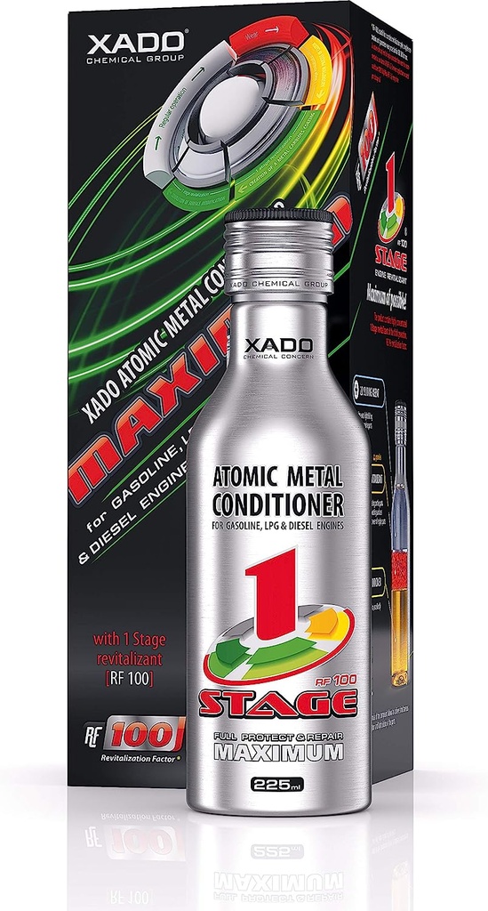 XADO Automic Metal Conditioner(5 ltr upto) - 225 ML