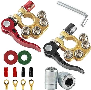 Battery Terminal Post Clamp Connectors مشابك أقطاب البطارية (ترمينال)