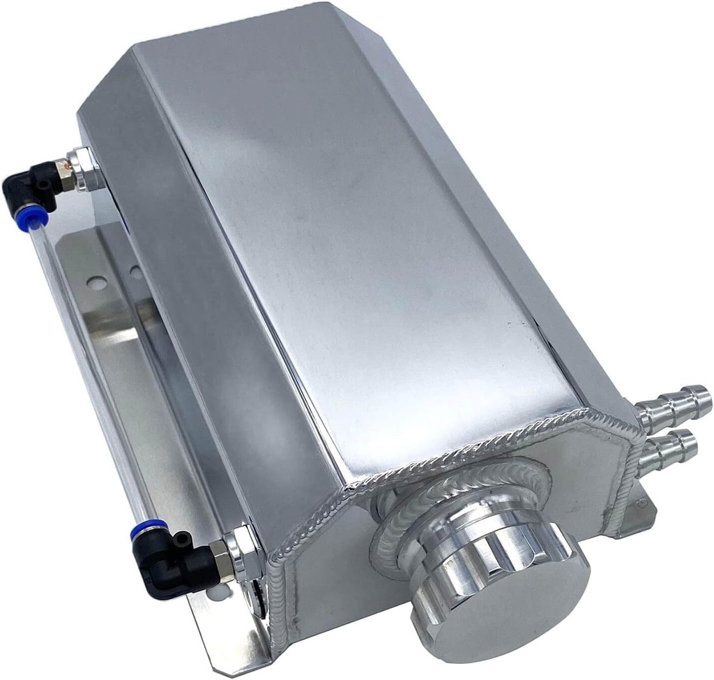 2L Universal Coolant Tank - Silver خزان سائل تبريد يونيفرسال – فضي