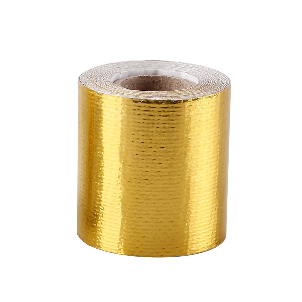 [EX006] Gold Heat Shield Reflective Tape 5 Meter شريط عاكس ذهبي