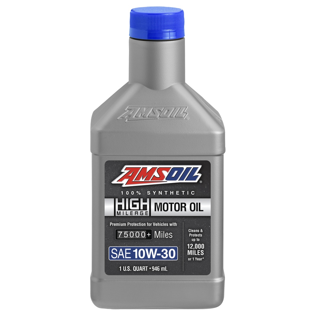 AMSOIL 10W-30 High Mileage Motor Oil زيت مكينة عالي الكيلومترات من امزويل