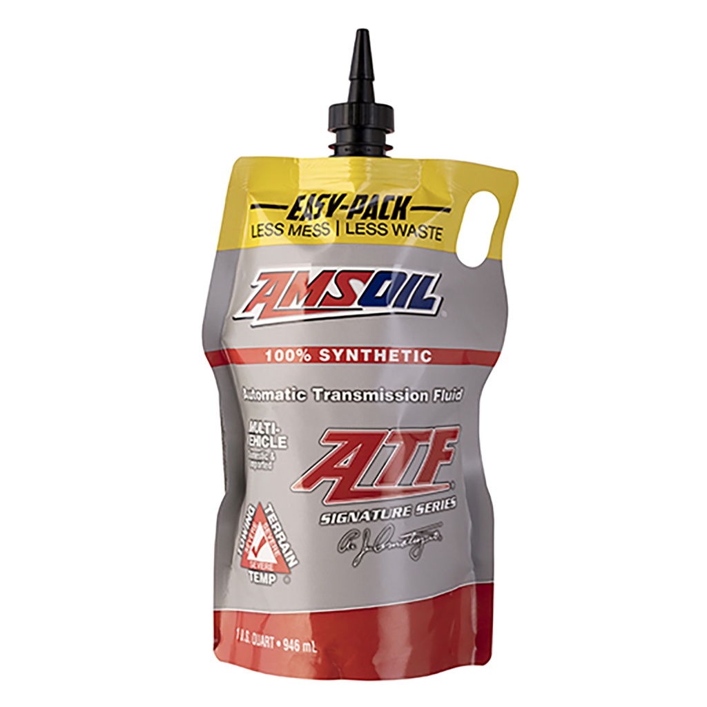 AMSOIL Signature Series Multi-Vehicle ATF Easy Pack   سيجنتشر زيت قير أوتوماتيكي متعدد المركبات من أمزويل (إيزي باك)
