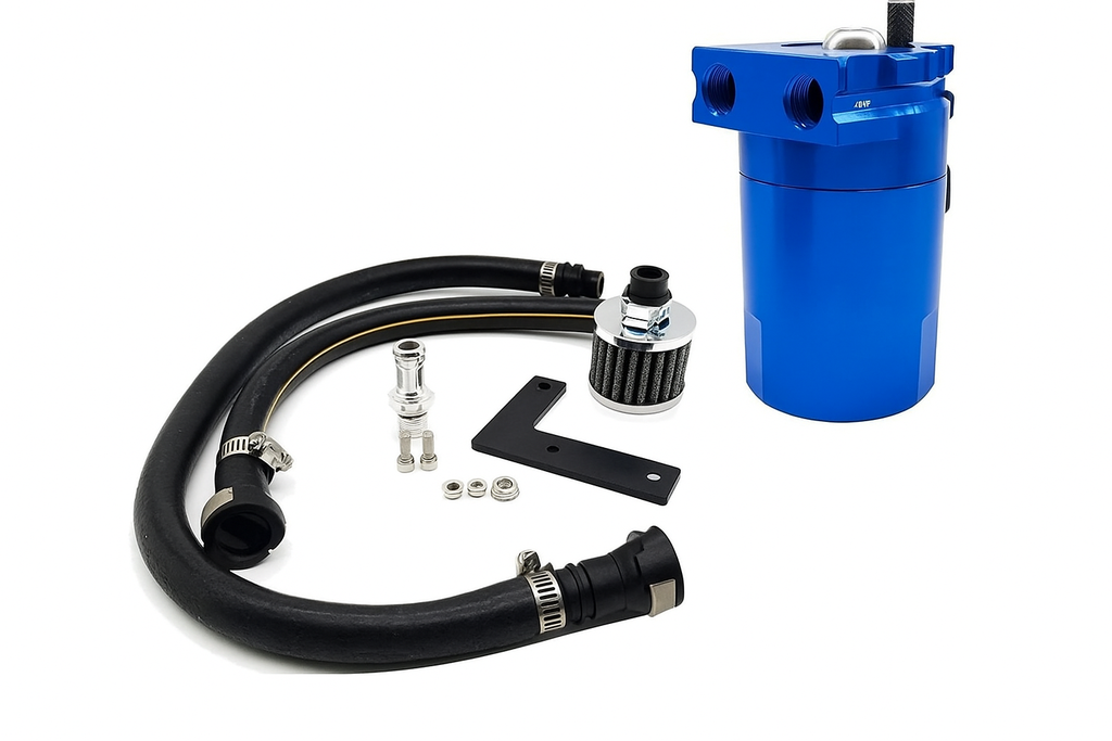 GM Oil Catch Can - Blue كاتش كان GM - أزرق