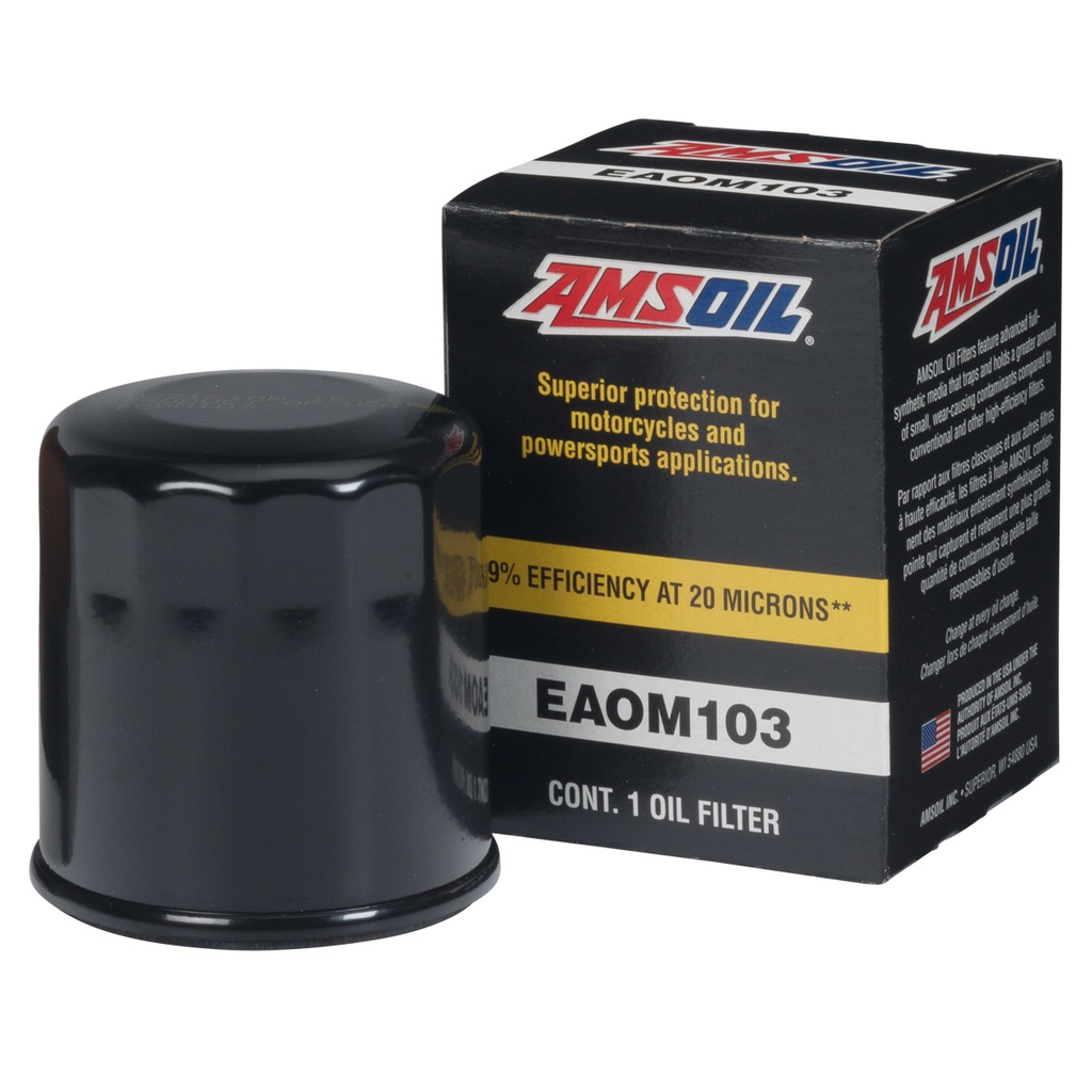 AMSOIL EAOM103 Motorcycle Oil Filters