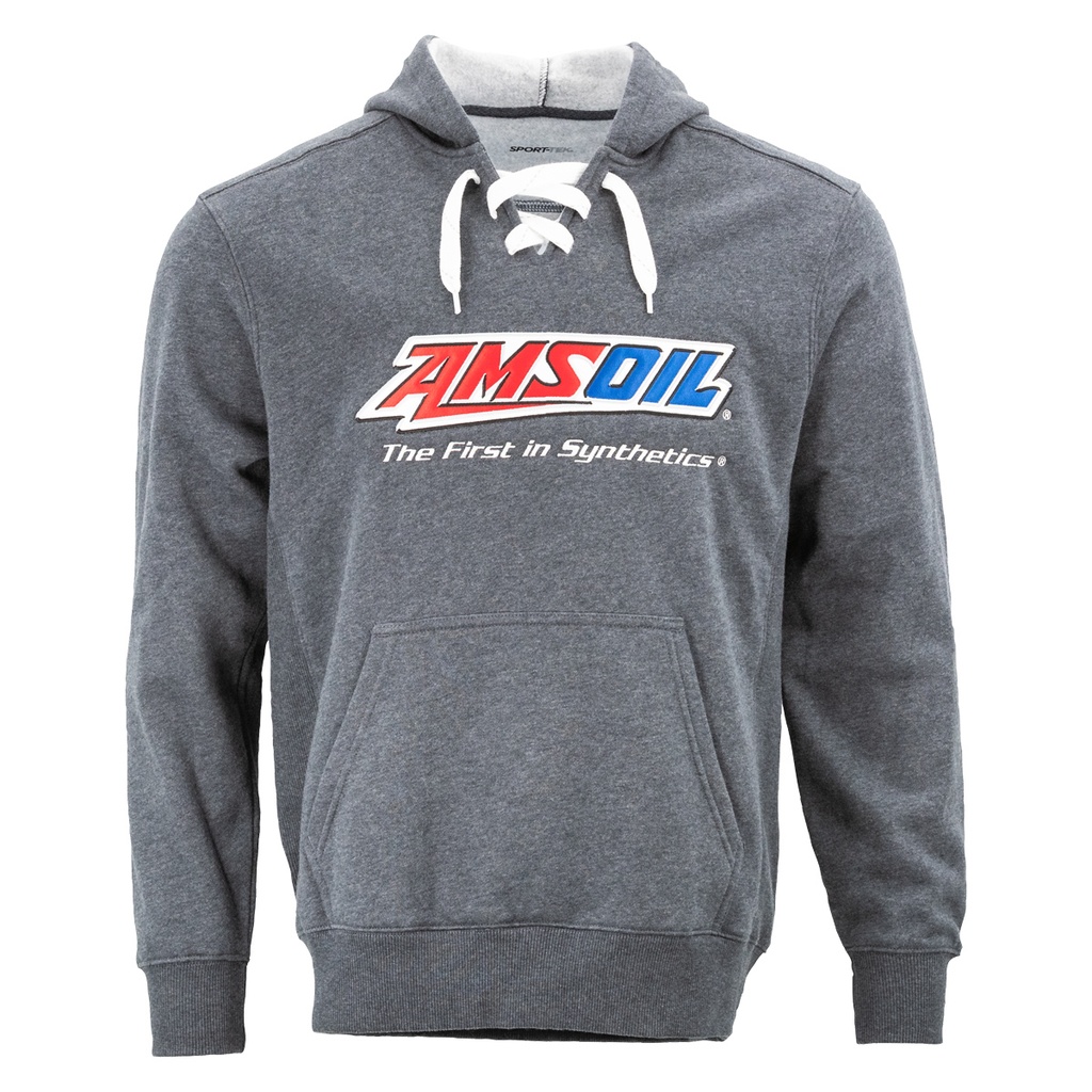 AMSOIL (G3743L) Charcoal Hooded Sweatshirt