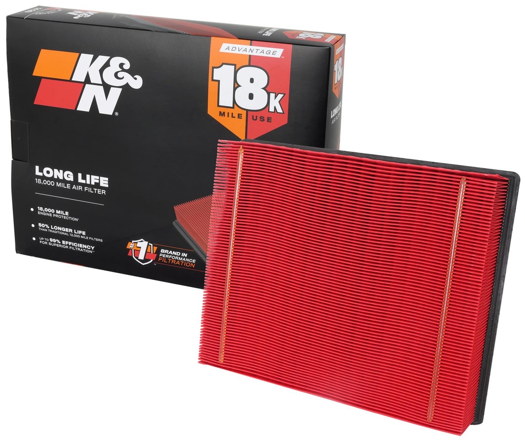 K&N Air Filter - KNA-2129 (8755A) كي آند إن فلتر هواء