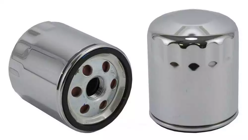 WIX 57348 Motorcycle Chrome Oil Filter (EAOM134C)