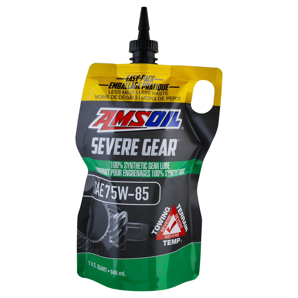 AMSOIL SEVERE GEAR 75W-85 Easy Pack زيت باكاتس من امزويل (إيزي باك)