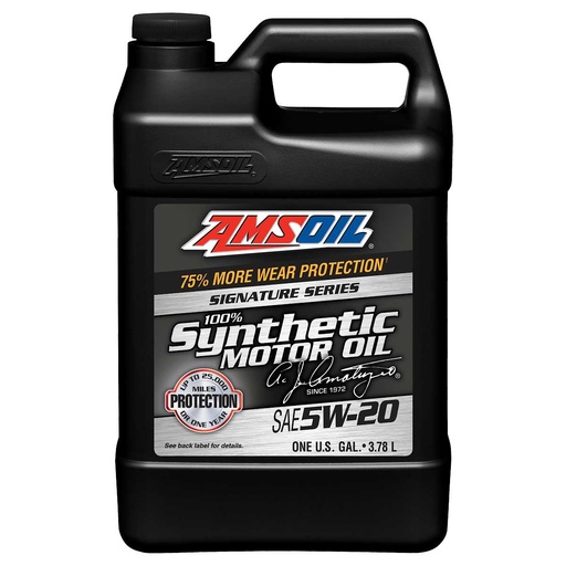 [ALM1G] AMSOIL Signature Series 5W-20 Motor Oil Gallon  زيت مكينة سيجنتشر من امزويل (جالون)