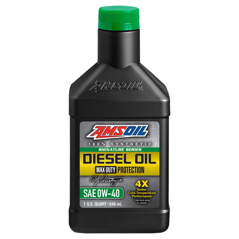 [DZFQT-EA] AMSOIL 0W-40 Signature Max-Duty Diesel Oil