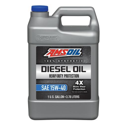 [ADP1G] AMSOIL [ADP1G] 15W-40 Heavy-Duty Diesel Oil Gallon (جالون) زيت ديزل من امزويل