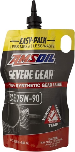 [SVGPK-EA] AMSOIL SEVERE GEAR 75W-90 Easy Pack زيت باكاتس من امزويل (إيزي باك)