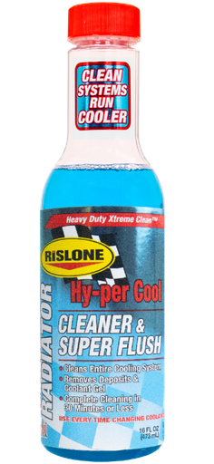 [41240-3] Rislone Radiator Hyper cool Cleaner & Super flush منظف الرديتر فائق التبريد – ريسلون