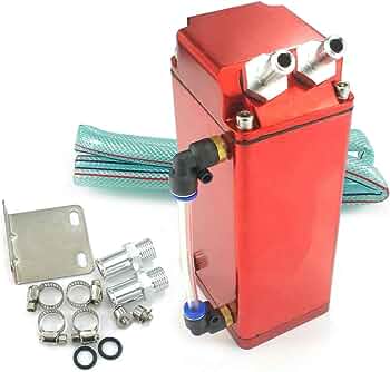 [G500 ml Red] G-Tech 500 ML Oil catch can - Red
