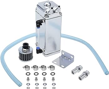 [G500 ml Silver] G-Tech 500 ML Oil catch can - Silver
