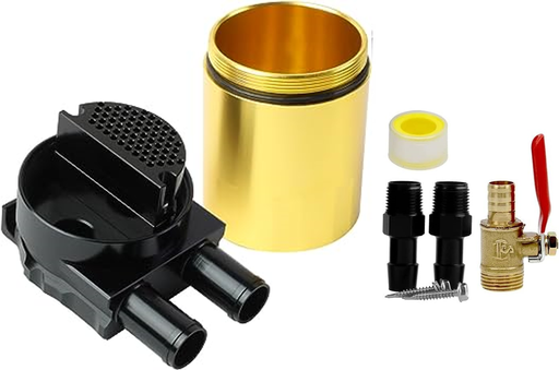 [G150 ml Gold] G-Tech 150 ML Oil catch can - Gold