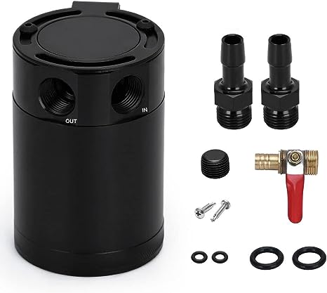 [150 ML - Without Breather] 150 ML OIL CATCH CAN KIT Without Breather