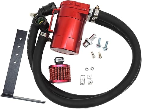 [350 ML - Red] 350 ML Oil Catch Can Silverado - Red