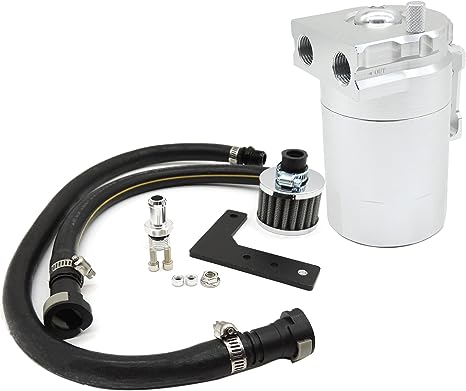 [350 ML - Silver] 350 ML Oil catch can Silverado - Silver