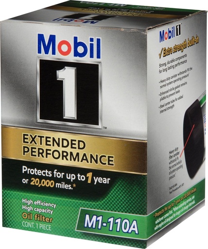 [M1-110A] موبيل 1 فلتر زيت M1-110A