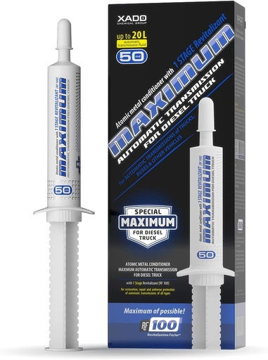 [XA40025] XADO 50ml ATF for Diesel Truck -Automic Metal Conditioner with Maximum 