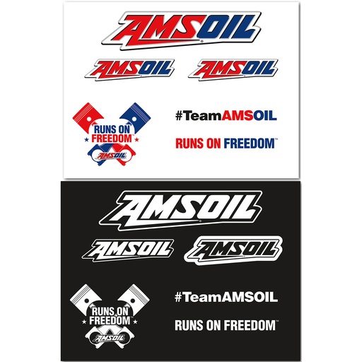 [G3691] AMSOIL Multi-Decal Sticker Sheet