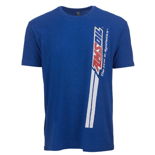 [G3692M] AMSOIL (G3692M) Blue Striped T Shirt