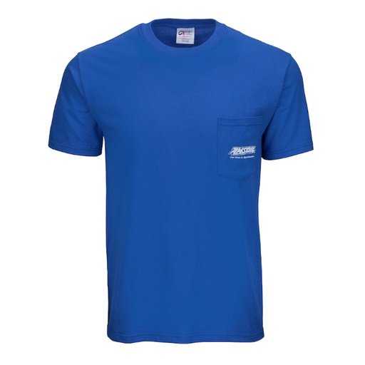 [G3627M] AMSOIL (G3627M) One Pocket T Shirt Blue